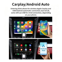 Navegación GPS Android de 8.4 Pulgadas con Pantalla Dividida y Asistencia de Marcha Atrás, Estéreo Integrado para Porsche 911/Boxster 2012-2017, Montaje en el Tablero