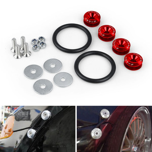 แหวนรองกันชน JDM สกรู คลิป อะลูมิเนียมอัลลอย สำหรับอัพเกรดกันชนหน้า-หลังรถยนต์ - Product Image 1