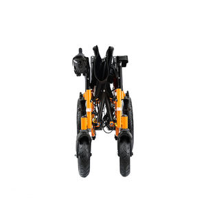 Batteria rimovibile sedia a rotelle per anziani leggera da viaggio motorizzata con schienale alto sedia a rotelle elettrica per disabili - Product Image 5