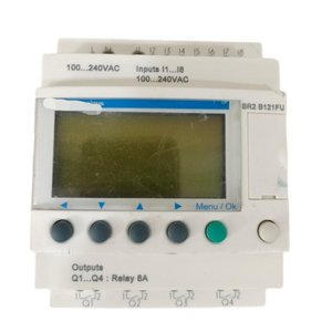 Relé Lógico TELEMECANIQUE SR2 B121FU 100-240VAC, Controlador de Programación, Automatización Industrial - Product Image 1