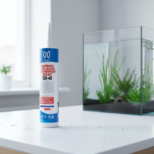 INGADA SR-48 Colle acrylique de haute qualité pour verre, scellant pour aquarium, piscine, scellant au silicone neutre - Product Image 1