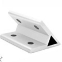 Connecteur d'angle en alliage d'aluminium anti-corrosion à 135 degrés pour profilé 8080, support d'angle robuste pour décoration d'extrusion