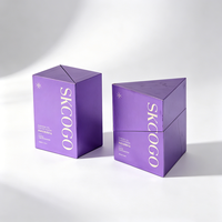 Boîte d'emballage cosmétique rigide de luxe personnalisée, boîte cadeau créative à ouverture originale pour les marques de soins de la peau, d'huiles essentielles et de produits de beauté