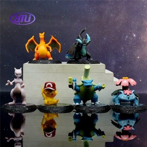 Offre Spéciale 6 pièces ensemble Pokemoned PVC Action Figure Pokemoned <span class=keywords><strong>Battle</strong></span> Posture Figure Pokemoned modèle - Product Image 5