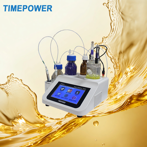 Analyseur de teneur en humidité traces <span class=keywords><strong>Karl</strong></span> <span class=keywords><strong>Fischer</strong></span> TIMEPOWER pour laboratoire pétrolier, titrateur, équipement de test essentiel OEM - Product Image 1