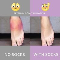 Chaussettes de compression au design néon pour femmes et hommes, meilleur soutien pour la circulation, idéales pour les soins médicaux, l'athlétisme et la course à pied