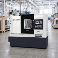 Tour de tournage et de fraisage CNC avec capacité de tournage et de fraisage de haute précision pour composants à bride et arbres en acier inoxydable