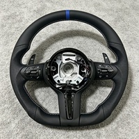 Volant sport en cuir noir mat M Sport disponible en stock pour BMW F10 F30 F31 F32 F20 E90 E87 E92 X6 E71 X5 E70 F15 F16