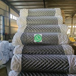Fourniture directe en usine Vente en gros robuste Clôture à maillons de chaîne de 8 pieds 6 pieds Clôture à maillons de chaîne galvanisée en fil de maille de diamant - Product Image 3