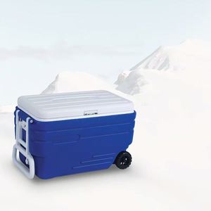 Nevera Portátil con Ruedas de Gran Capacidad, 80L, Aislada, de Polipropileno, para Supermercados Comerciales, Entrega de Alimentos Frescos en Cadena de Frío, Uso en Exteriores - Product Image 5
