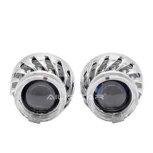 Tự động bixenon 2.5 inch RGB Turbine shrouds <span class=keywords><strong>HID</strong></span> <span class=keywords><strong>Bi</strong></span> <span class=keywords><strong>Xenon</strong></span> ống kính máy chiếu xe ánh sáng phụ kiện - Product Image 5