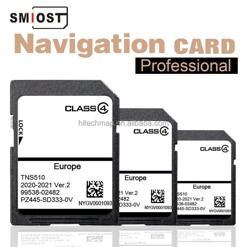 SMIOST for Toyota Camry Rav4 Maps Map SD and Navigation Card