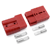 Adaptateur de prise mâle-femelle étanche haute puissance 2 broches 50A pour climatiseur de stationnement, pour camion 24V et batterie 12V