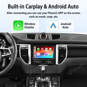 Boîtier de décodage sans fil CarPlay Android Auto pour système Linux Viknav pour Porsche Macan PCM 3.1 2014-2016 PCM 4.0 2017 - Product Image 4