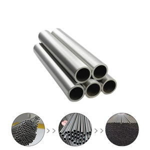 Taille personnalisée 301 316 304 201 Tuyaux en acier inoxydable soudés de précision étirés à froid avec prix par tonne - Product Image 2