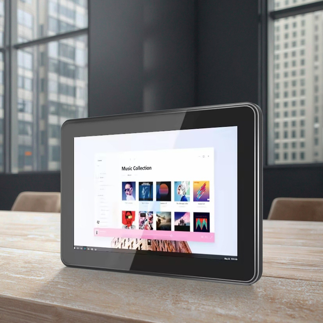 2025 Newest 15.6'' Android 14 Tablet Pc 4g Lte NFC POE Support FHD Ips Screen Android Tablet Pc with Surrounding Colored Lights