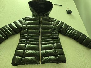Chaqueta de Invierno de Piel para <span class=keywords><strong>Mujer</strong></span> Talla Grande <span class=keywords><strong>Abrigo</strong></span> Brillante de Invierno Parkas Cálidas de Plumón para <span class=keywords><strong>Mujer</strong></span> - Product Image 2