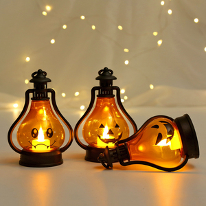 Lanterne Citrouille Fantôme Portable – Décoration d'Halloween Effrayante pour un Ambiance Sinistre – Décoration Suspendue Portable pour Aménagement de Fête Intérieure - Product Image 5