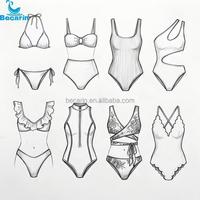 Bikini pour femmes sur mesure OEM, ensemble 2 pièces, matière Spandex/Nylon, imperméable, anti-UV, écologique, réversible, séchage rapide, service OEM