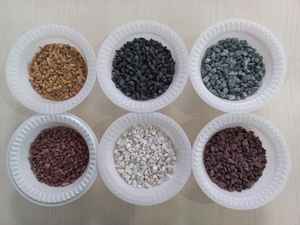 Copeaux de pierre naturelle lavés à l'eau polis de haute qualité Taille standard 3-6 mm 6-9 mm Blanc/Noir/Rose Utilisation moderne de la villa Sable concassé - Product Image 3