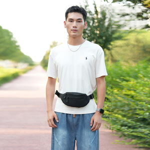 กระเป๋าคาดเอวแบบสปอร์ตกลางแจ้งสั่งทำพร้อมโลโก้ขายส่ง กระเป๋าคาดเอวแบบนุ่มกันน้ำอเนกประสงค์ทำจากนีโอพรีนสำหรับทุกเพศ - Product Image 5
