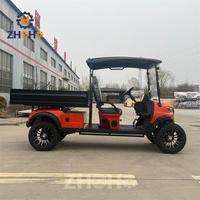 Mini voiturette de golf électrique 2 places avec batterie fiable, idéale pour les terrains de golf
