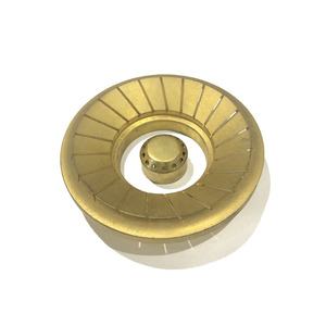 Repuestos para Estufa de Gas, Parte de la Cocina de Gas, Tapa de Quemador de Cobre Dorado/Latón/Acero, 90 mm, Repuestos para Quemador de Caldera - Product Image 2