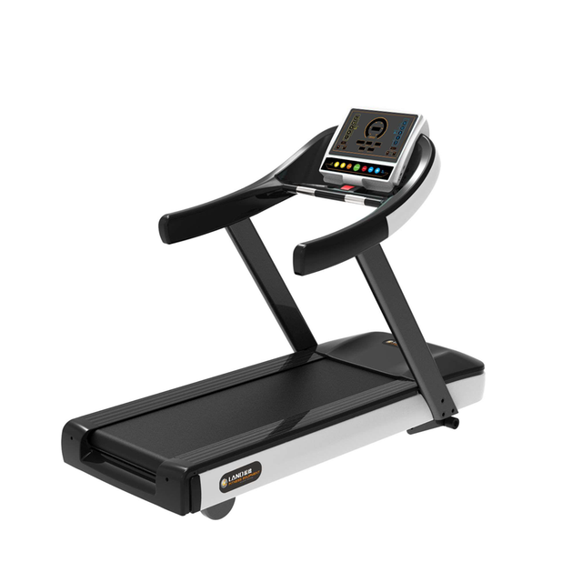 Treadmill with 6HP Peak AC Motor and 20% Incline Professional 220kg Heavy Duty Running Machine with LED Console for Gym
