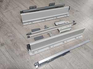 Set Completo di Cassetti in Metallo Sottile a Doppia Parete con Chiusura Ammortizzata - Product Image 3