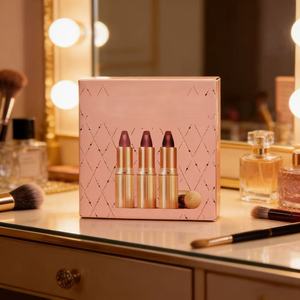 <strong>Rossetto</strong> Opaco Vellutato CT Three-piece Set of Lipstick Ingredienti Minerali Di Alta Quality Impermeabile Cosmetici Alta Gamma - Product Image 3