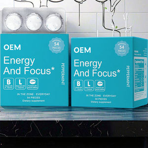 OEM <span class=keywords><strong>Chewing</strong></span>-<span class=keywords><strong>gum</strong></span> Vitamine L Théanine Supplément pour la santé du cerveau Energy Focus Menthe L-Theanine Focus and Energy <span class=keywords><strong>Gum</strong></span> - Product Image 6