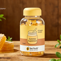 Gummies de Vitamine B Complexe à Marque Blanche OEM – Complément Herbal pour Adultes : Améliore l'Immunité, l'Énergie et la Vitalité