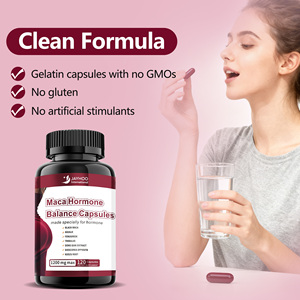 OEM/Schwarz-Rote Maca-Wurzel Potenzkapseln für Männer, Erektionsförderer, Natürliche Kräuterergänzung zur Gesäßvergrößerung für Frauen - Product Image 6