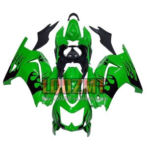 Kit de inyección para <span class=keywords><strong>KAWASAKI</strong></span> <span class=keywords><strong>NINJA</strong></span> ZX <span class=keywords><strong>250</strong></span> <span class=keywords><strong>R</strong></span> 250R ZX250R 08 09 10 11 12 26LQ.8 EX250R 2008 <span class=keywords><strong>2009</strong></span> 2010 2011 Llamas negras 2012 Carenado - Product Image 1