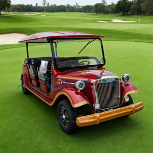 Auto Elettrica Retrò Vintage a 6 Posti per Giro Turistico, Ideale per Club, Resort e Decorazioni Matrimoniali - Product Image 4