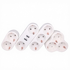 1 à 2 Fath USB Socket Converter 2 USB Allemand DE Standard Russie Plug Power Outlet prise de courant européenne - Product Image 1