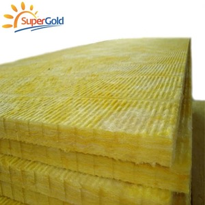 Panneau <span class=keywords><strong>acoustique</strong></span> de toit en fibre de verre SuperGold, panneau d'<span class=keywords><strong>isolation</strong></span> en laine de verre, laine de verre - Product Image 2
