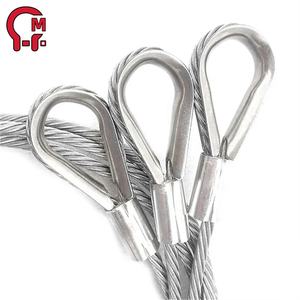 ปลอกลวดสลิงเหล็กกล้าไร้สนิม HLM สำหรับงานหนัก ปลอกลวดสลิงเหล็กกล้าคาร์บอนมาตรฐาน ปลอกลวดสลิงเกรดสำหรับงานทางทะเลแบบกำหนดเอง ปลอกลวดสลิงทรงกลม - Product Image 1