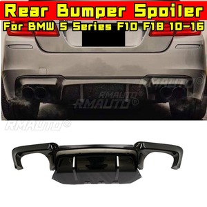 Difusor de Parachoques Trasero para Auto, Spoiler Negro Brillante, Pieza de Modificación para BMW Serie 5 F10 F18 2010-2016, Accesorios para Auto - Product Image 2