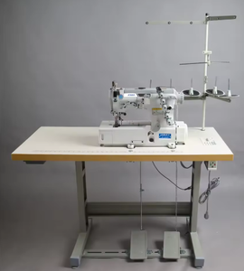 JUKKY 500A High-Speed Interlock Industrial <b>Sewing</b> Machine Semi-Automatic Chain Stitch Flat-Bed Direct Drive Heavy Duty Needle - Product Image 2