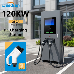 Nuova Stazione di Ricarica Commerciale Deedian DC <span class=keywords><strong>GBT</strong></span>/CCS2 120KW a Pavimento, Controllo WiFi APP OCPP1.6J, Cavo da 5M per Ricarica Rapida EV - Product Image 1