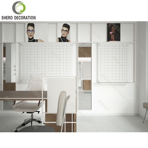 Luxury <b>Optical</b> Shop Decoration <b>Wall</b> <b>Mounted</b> Eyeglasses Display Shelf Eyeglasses Display Cabinet For <b>Optical</b> Display Showcase - Product Image 5