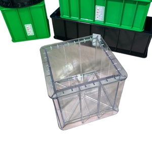 <span class=keywords><strong>ABS</strong></span>-Kunststoff 150mm Würfelform Labor-Testausrüstung für Beton Transparent für Prüfung 150*150*150mm Gussform - Product Image 1