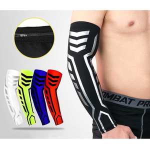 Manchon de <span class=keywords><strong>bras</strong></span> de sport de moto professionnel protège-coude de mouvement antidérapant mince Spandex Compression coussin de protection adultes utilisation du genou - Product Image 2