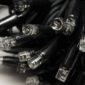 Guirnalda de <span class=keywords><strong>Luces</strong></span> <span class=keywords><strong>LED</strong></span> con Haz de Luz, para Exteriores, 10 Metros, 100 <span class=keywords><strong>LED</strong></span>, Cable de PVC Negro, 3000K, Blanco Cálido, IP67, para Caminos, Jardines, Iluminación Decorativa - Product Image 3