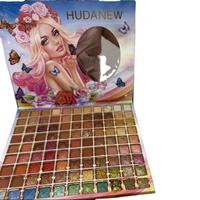 Grosir HUDANEW 2025 Palet Baru Harga Pabrik 99 Warna Palet Eyeshadow Tahan Lama Pigmentasi Tinggi Eyeshadow Sombra De Ojos