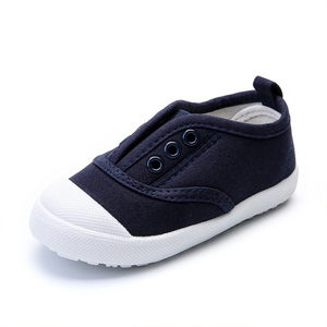 Moda de alta calidad suave duradero niños barato precio de fábrica al por mayor zapatos de lona - Product Image 1