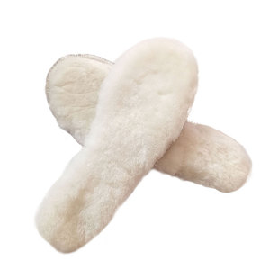 Bottes de pluie en <span class=keywords><strong>peau</strong></span> de <span class=keywords><strong>mouton</strong></span> pure, semelle intérieure brute, doublure en agneau épaisse et moelleuse, bottes de neige pour hommes et femmes, pantoufles - Product Image 3