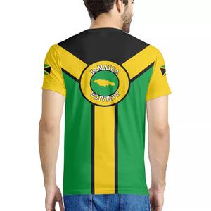 NX al aire libre Casual logotipo personalizado León patrón cuello redondo manga corta se puede bordar camiseta etíope - Product Image 4