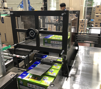 Machine d'emballage automatique pour bouteilles d'eau en papier, boîtes de lait en plastique, boissons, cartons monobloc